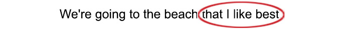 Adjective Clause Examples