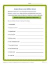 Adjectives and Alliteration
