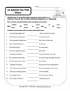 Adverb Worksheets