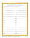 Alphabet Collections: Adjectives