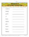 Alphabetize It! Native American Dwellings