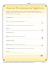 Autumn: Five Senses and Adjectives