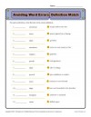 Avoiding Word Errors: Definition Match