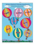Balloon Festival 2 - Find the Short Vowel - Free, Printable Worksheet Lesson Activity
