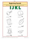 Beginning Sounds: IJKL
