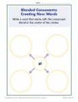 Blended Consonants Worksheet - Creating New Words with ST