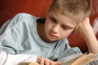 Boy Reading
