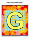 Capital Letter Jigsaw Puzzle: G