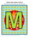 Capital Letter Jigsaw Puzzle: M