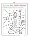 Christmas: Color the Short O Sounds