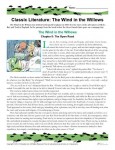 Classic Literature Worksheet - The Wind in the Willows