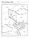Color the Nouns: Kite