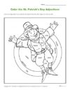 Color the St. Patrick’s Day Adjectives