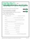 Commonly Confused Words: Advice vs. Advise