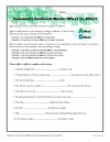 Commonly Confused Words Worksheet: Affect vs. Effect