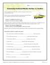 Commonly Confused Words Worksheet: Farther vs. Further