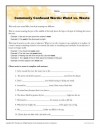 Commonly Confused Words Worksheet: Waist vs. Waste