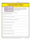Compound Indirect Object Worksheet