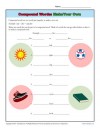 Compound Words Worksheet Practice Activity - Make Your Own!