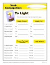 Verb Conjugation: To Light