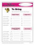 Printable Verb Conjugation Worksheet - To Bring