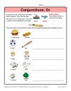 Conjunction Worksheet: Or