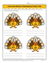 Consonant Blends: Thanksgiving Turkey Tails