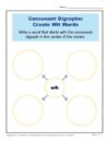 Consonant Digraphs: Create WH Words
