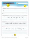 Cursive I – Cursive Letters Worksheets