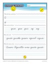 Cursive Q – Cursive Letters Worksheets
