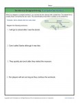 Diagramming Complex Sentences - Free, Printable Worksheet Lesson Activity
