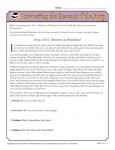 Story Elements Worksheet - Discovering the Elements of Alice's Adventures in Wonderland