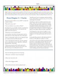 Eight Cousins: Telling Troubles - Literature Worksheet Activities
