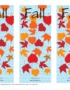 Fall Printable Bookmarks