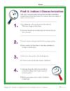 Find it: Indirect Characterization