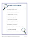 Which of These Sentences Use Quotation Marks Correctly?