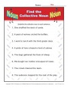 Collective Noun Worksheets - Find the Collective Noun
