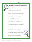 Which of These Sentences Have a Subject Complement?