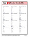 First Grade Master Spelling List