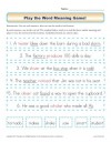 Play the Word Meaning Game!