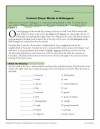 Context Clues: Words in Kidnapped