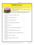 Identify the Idiom - Worksheet Practice Activity