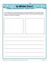 Writing Prompt – Is Winter Fun?