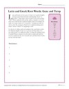 Greek and Latin Root Words: Gene and Temp