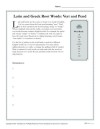Greek and Latin Root Words: Vert and Pend