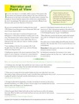 Printable Narrator and Point of View Worksheet