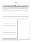 Native American Heritage Month Printable Activity - Create your Totem Pole