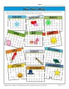New Year’s Calendar Maze