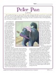 Peter Pan 4th and 5th Grade Reading Comprehension Worksheet Set