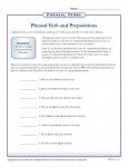 Phrasal Verbs and Prepositions Printable Worksheet